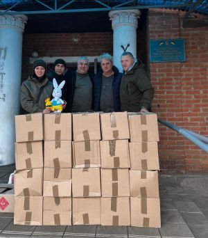 Вижничани поділилися з харків'янами допомогою від закордонних партнерів 